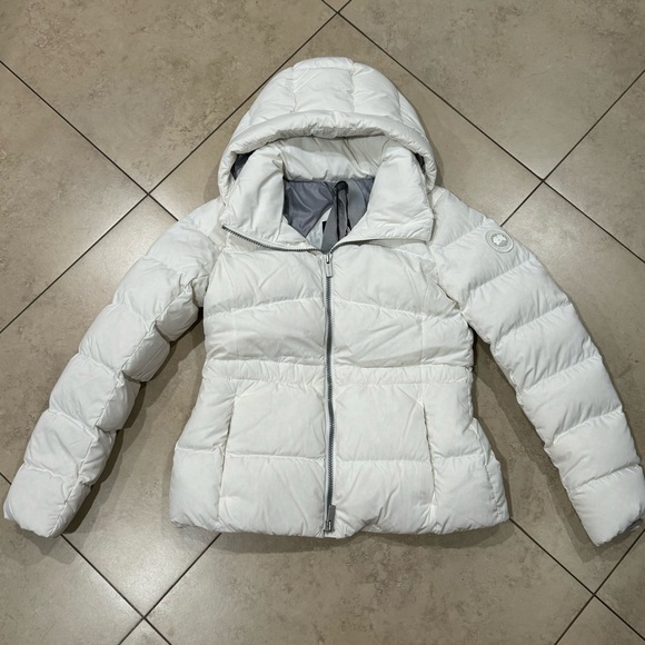 NWT Canada Goose Aurora Jacket White Water Repellent and Wind Resistant Puffer - Picture 6 of 14